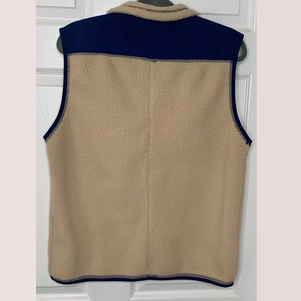 J. Crew Men’s Sherpa Vest Sz M